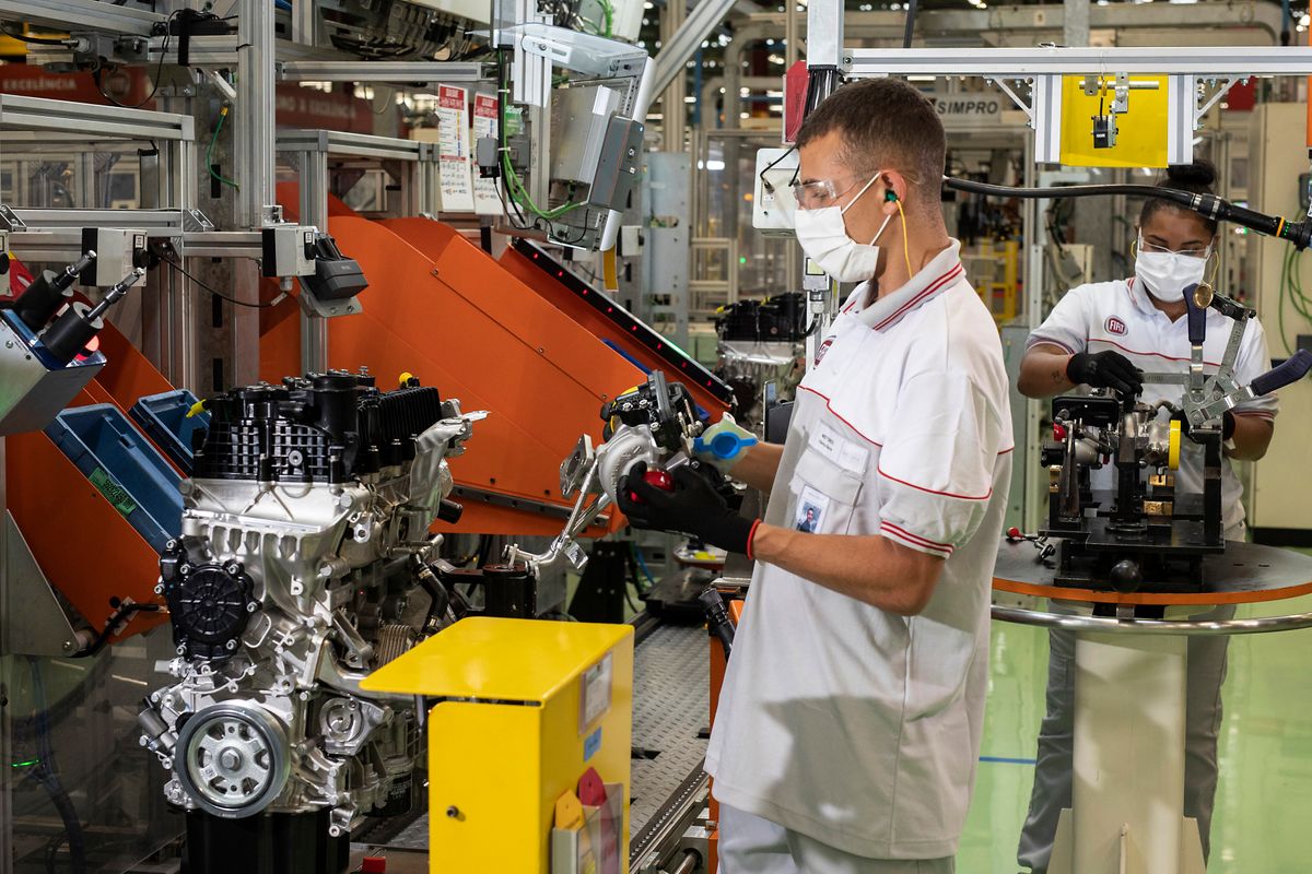 Novo motor turbo da Fiat fabricado em Minas Gerais