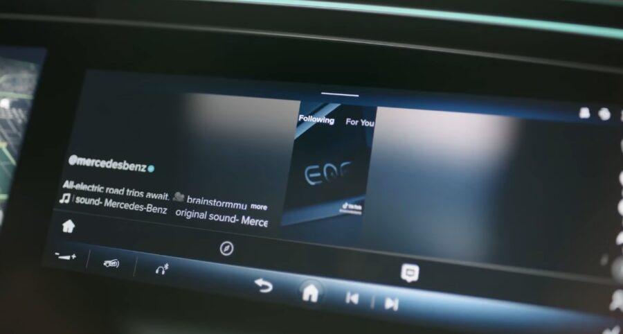 Mercedes Classe E vem com TikTok