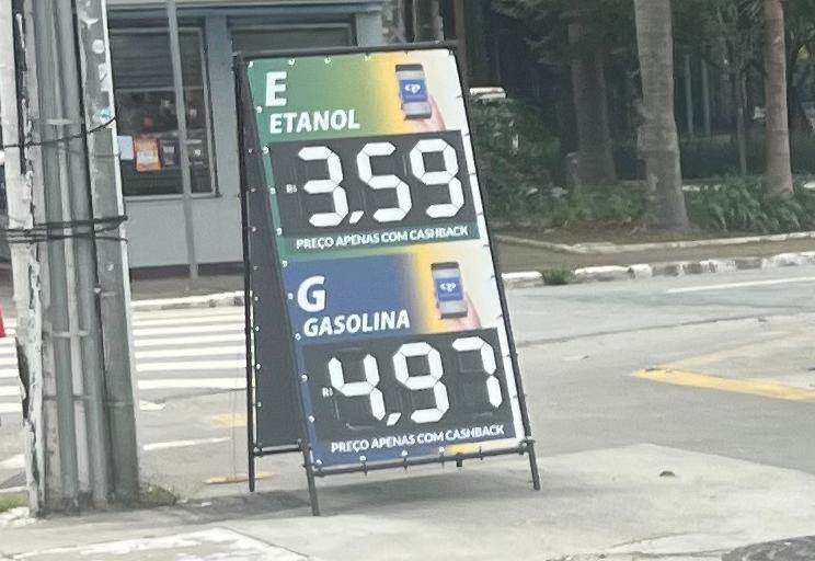 Quanto vai custar a gasolina