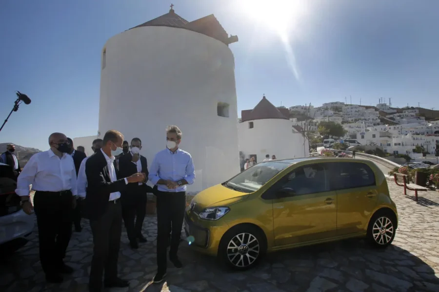 E-UP na ilha grega que só terá carros elétricos